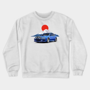 Impreza Classic Fuji JDM Japan Print Crewneck Sweatshirt